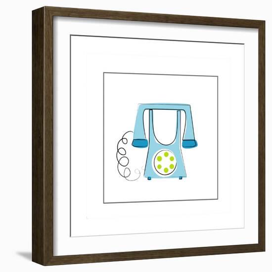 Telephone-null-Framed Giclee Print