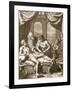 Telephus Cured by the Rust of the Same Spear Which Wounded Him, 1731 (Engraving)-Bernard Picart-Framed Giclee Print