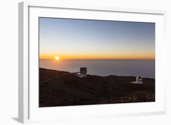 Telescope Nazionale Galileo (Tng) and Gran Telescopio Canarias (Gtc-Gerhard Wild-Framed Photographic Print