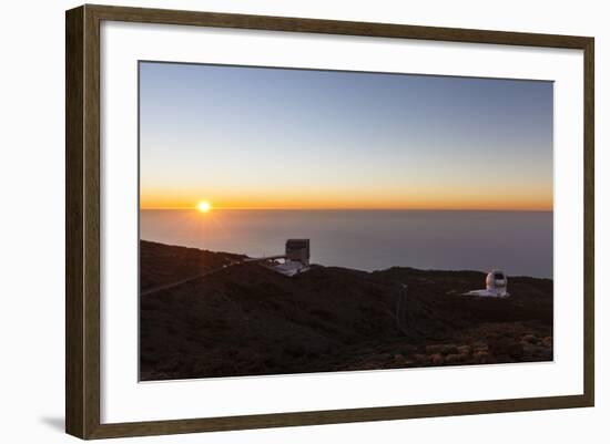 Telescope Nazionale Galileo (Tng) and Gran Telescopio Canarias (Gtc-Gerhard Wild-Framed Photographic Print