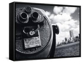 Telescope, New York, USA-Jon Arnold-Framed Stretched Canvas