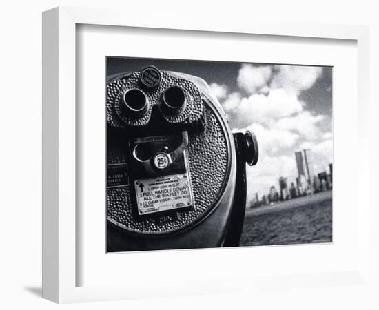 Telescope, New York, USA-Jon Arnold-Framed Photographic Print