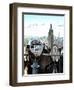 Telescope on the Obervatoire Deck, Top on the Rock at Rockefeller Center, Manhattan, New York-Philippe Hugonnard-Framed Premium Photographic Print