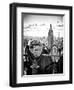 Telescope on the Obervatoire Deck, Top on the Rock at Rockefeller Center, Manhattan, New York-Philippe Hugonnard-Framed Photographic Print