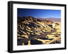 Telescope Peak in Mojave Desert, Death Valley National Park, Zabriskie Point, California, USA-Adam Jones-Framed Premium Photographic Print