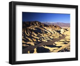 Telescope Peak in Mojave Desert, Death Valley National Park, Zabriskie Point, California, USA-Adam Jones-Framed Photographic Print