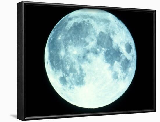 Telescope Photo of Full Moon From Earth-Dr. Fred Espenak-Framed Photographic Print