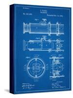 Telescope Vintage Patent 1891-null-Stretched Canvas