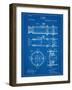 Telescope Vintage Patent 1891-null-Framed Art Print