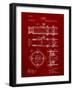 Telescope Vintage Patent 1891-Cole Borders-Framed Art Print