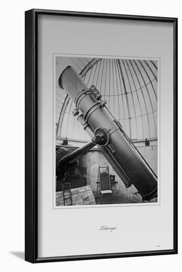 Telescope-null-Framed Poster