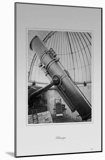 Telescope-null-Mounted Poster