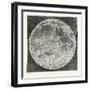 Telescopic Appearance of the Moon 1833-null-Framed Giclee Print