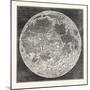 Telescopic Appearance of the Moon 1833-null-Mounted Giclee Print