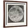 Telescopic Appearance of the Moon 1833-null-Framed Giclee Print