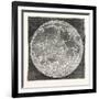 Telescopic Appearance of the Moon 1833-null-Framed Giclee Print