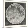 Telescopic Appearance of the Moon 1833-null-Mounted Giclee Print