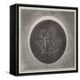 Telescopic View of the Annular Eclipse of the Sun-null-Framed Stretched Canvas