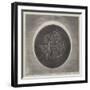 Telescopic View of the Annular Eclipse of the Sun-null-Framed Giclee Print