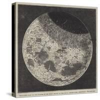 Telescopic View of the Eclipse of the Moon, Drawn at the Royal Observatory, Greenwich-null-Stretched Canvas