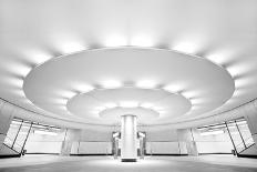 Ultra Modern Black and White Public Subway Station-telesniuk-Photographic Print