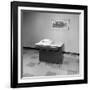 Teletype Machine in a Chicago Office, Ca. 1963-null-Framed Photographic Print