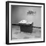 Teletype Machine in a Chicago Office, Ca. 1963-null-Framed Photographic Print