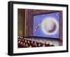 Television Cinema-null-Framed Art Print