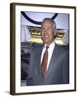 Television Personality Johnny Carson-Mirek Towski-Framed Premium Photographic Print