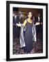 Television Personality Oprah Winfrey at Film Premiere of Her "Beloved"-Marion Curtis-Framed Premium Photographic Print