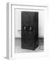 Television Receiver with Sight and Panel-null-Framed Photographic Print