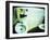 Television Screen Showing Toilet and Bidet-null-Framed Photographic Print