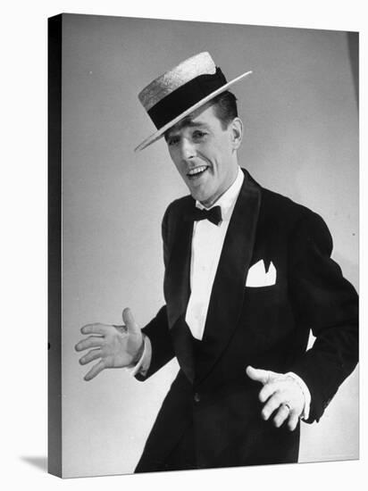 Television Star Gower Champion, Strutting His Dance Routine-Nina Leen-Stretched Canvas