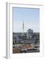 Television Tower and Rehabilitated Emporio Haus, Aerial Shot, Hanseatic City of Hamburg-Axel Schmies-Framed Photographic Print