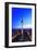 Television Tower on Alexanderplatz Square at Dusk, Berlin, Germany-null-Framed Art Print