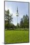 Television Tower, Planning Un Blomen Park, Hamburg, Germany, Europe-Axel Schmies-Mounted Photographic Print