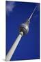 Television Tower (Tv) with Blue Sky, Berlin, Germany, Europe-Simon Montgomery-Mounted Photographic Print