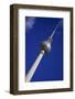 Television Tower (Tv) with Blue Sky, Berlin, Germany, Europe-Simon Montgomery-Framed Photographic Print