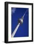 Television Tower (Tv) with Blue Sky, Berlin, Germany, Europe-Simon Montgomery-Framed Photographic Print