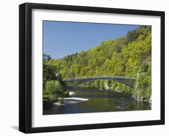 Telford Iron Bridge, Built in 1815, across the River Spey, Scotland, United Kingdom, Europe-Richard Maschmeyer-Framed Photographic Print