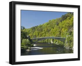 Telford Iron Bridge, Built in 1815, across the River Spey, Scotland, United Kingdom, Europe-Richard Maschmeyer-Framed Photographic Print