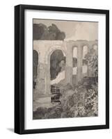 Telford's Aqueduct-John Sell Cotman-Framed Giclee Print