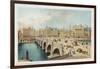 Telford's Bridge over the Clyde at Broomielaw, Glasgow, 1891-null-Framed Giclee Print