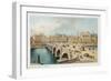 Telford's Bridge over the Clyde at Broomielaw, Glasgow, 1891-null-Framed Giclee Print