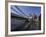 Telford Suspension Bridge, Opened in 1826, Crossing the River Conwy with Conwy Castle, Beyond-Nigel Blythe-Framed Photographic Print