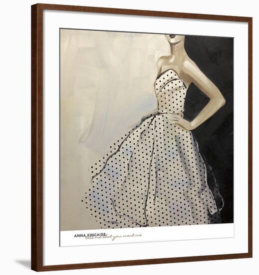 Tell Me That You Want Me-Anna Kincaide-Framed Art Print