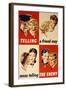 'Telling a Friend May Mean Telling the Enemy', WWII Poster-English School-Framed Giclee Print