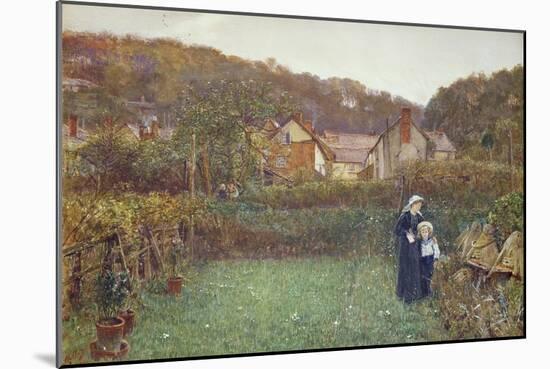 Telling the Bees-Charles Napier Hemy-Mounted Giclee Print