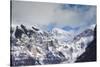 Telluride, Ajax Peak, Mountains, Colorado, USA-Walter Bibikow-Stretched Canvas