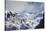 Telluride, Ajax Peak, Mountains, Colorado, USA-Walter Bibikow-Stretched Canvas